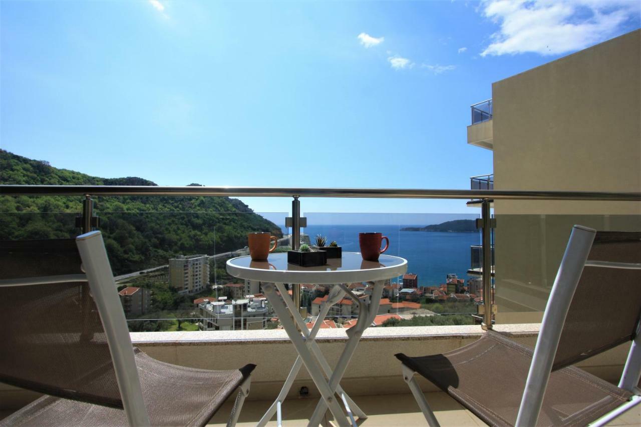 Amazing Sea View Apartment Zatvoren Будва Экстерьер фото